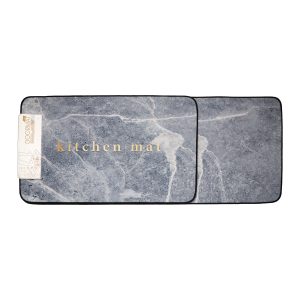 مت سینک طوسی دو عددی KITCHEN MAT